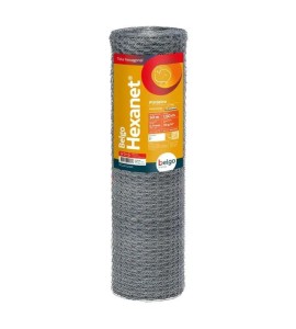 Tela Belgo Hexanet 1X22 - 1,50X50M - Pinteiro