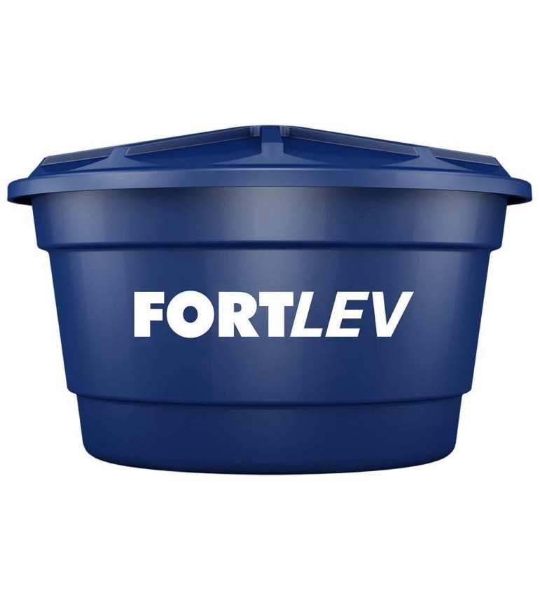 Caixa De Polietileno Com Tampa Fortlev Capacidade 500 Litros