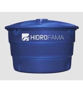 Caixa D' Água Polietileno com tampa 500L Hidrofama