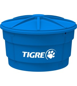 Caixa d'Água com Tampa 2000 Litros - tigre