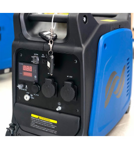 Gerador Inverter Gasolina 220V 3.5Kw Silencioso Partida Elétrica