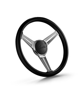 Volante Náutico Isotta Marine Cesca Couro PU Black