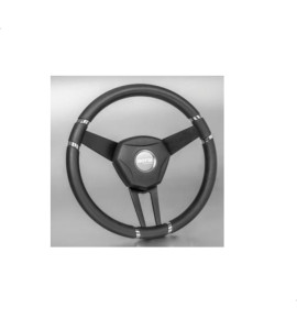 Volante Náutico Isotta Marine CHP Couro PU Silver