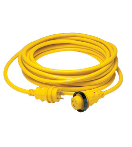 Cabo de Alimentação PowerCord Plus Marinco 30A 125V 15m Tomada de Cais